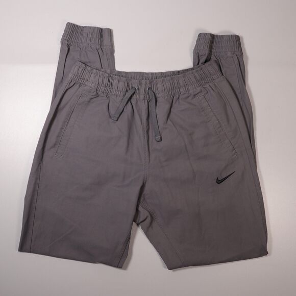 Nike Jogger Slim Fit Cotton Nylon Gray Tapered 934592-021 Mens Medium - Picture 1 of 9